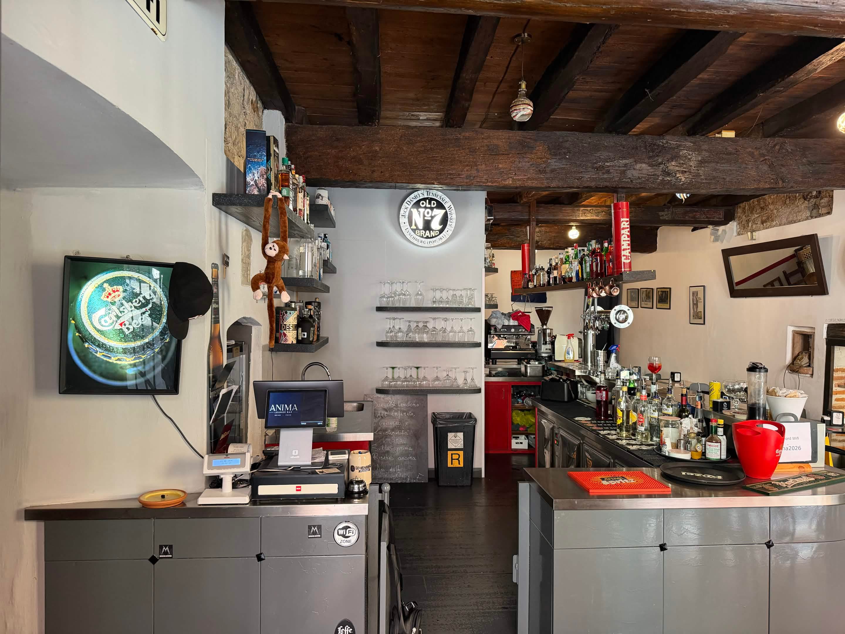 Anima cocktail bar interior